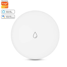 China Detector de vazamento de água Tuya IP67 110dB sem fio Smart Water Sensor Alarme Alexa Google Detector de inundação inteligente fabricante
