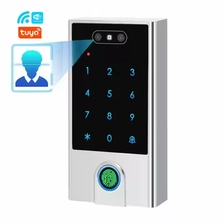 Cina Fornitore della fabbrica del sistema di controllo accessi per porte di riconoscimento facciale della carta Smart Tuya Wifi biometrico di controllo accessi con presenze EM + Mifare produttore
