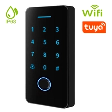 Cina Cina Tuya Smart WiFi produttore della fabbrica di controllo degli accessi alle impronte digitali Scheda RFID con serratura biometrica impermeabile IP65 produttore