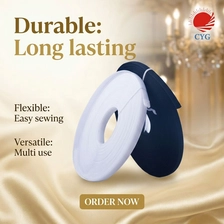 China CYG Hot Sale Rigilene Polyester Nähknochen Großhandel für Bekleidungszubehör Hersteller