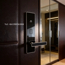 China Fechadura eletrônica com chave de cartão de hotel e sistema de fechadura inteligente fabricante