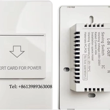 porcelana Interruptor ahorro de energía del control de energía eléctrica de la tarjeta inteligente del hotel fabricante