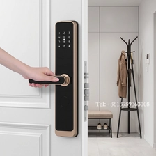 China Impressão digital biométrica inteligente bluetooth tocando senha ttlock fechadura da porta fabricante