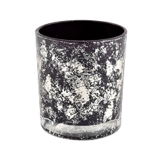 China Black glass candle jar for making supply wholesale manufacturer