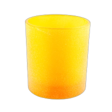 China Wholesale Round Transparent Yellow Candle Jars manufacturer