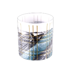 China Luxury Custom 8oz Glass Candle Votive for Christmas manufacturer