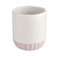 China Wholesale Votive Empty Ceramic Candle Jars With Lid for Candle Making manufacturer