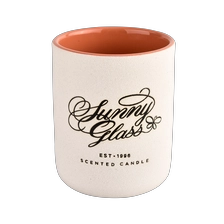 China Wholesale private label package decorative empty luxury ceramic candle jar manufacturer