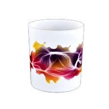 China Wholesale color handmade paint luxury white glass candle jars manufacturer