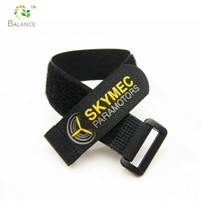 Chine Fournisseur réglable réutilisable à double facette à double face et sangles à attache de câble en boucle avec boucles fabricant