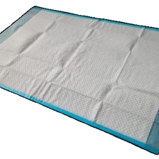 China Hospital disposable nonwoven bed sheet medical underpad absorption blue bed pad for adult and baby manufacturer