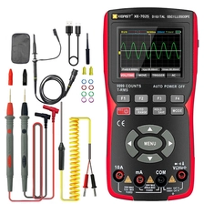China XEAST XE-702S Digital Multimeter Auto True RMS Transistor Probe 48MS/s 10MHz PC Waveform Data Storage Oscilloscope manufacturer