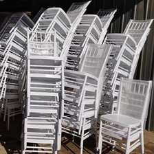 China Hotel Chairs Events Gold Metal Banquet Chairs Tiffany Chairs for Wedding manufacturer