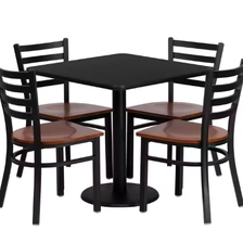 Китай Full Set Modern Cheap Wholesale Restaurant Table Chairs - COPY - epetwm производителя