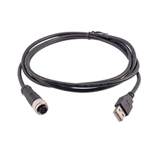 China Kabel M12-Buchse auf USB 2.0-Stecker Hersteller