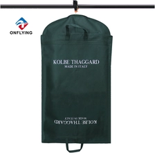China Luxury Custom Logo Suit Garment Cover Bag with Logo Supplier manufacturer