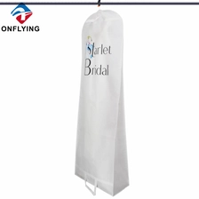 China White Non Woven Wedding Cover Dust Bag for Clothes Factory Manufacturer manufacturer