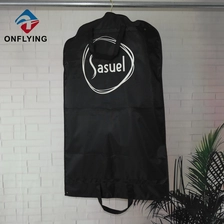 China Hot Sale Custom Durable Reusable Black Suit Coat Garment Bag China Supplier manufacturer