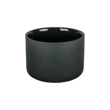 China Matte Black Ceramic Candle Jar 7oz Fill manufacturer