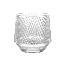 China 200ml Votive Candle Glass Jar Embossed Pattern manufacturer