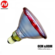 Chine Lampe de santé médicale pour volaille, porcs, ferme de poulet, ampoules de thérapie à la lumière rouge, lampe chauffante fabricant
