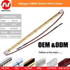 China Wolfram-Filamente, elektrische Wärmelampe, Lackhärtung, Trocknung, Infrarot-Röhren-Heizlampen Hersteller
