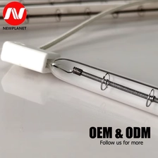 China SK15 Halbweiße Kurzwellen-1000-W-Halogen-Infrarot-Heizlampe für Ofen-PET-Vorformlinge Hersteller