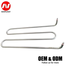 China Oven Heating Element 1000W 2000W 3000W Tubular Heater Oil Immersion Heater with Thermostat manufacturer