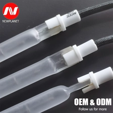 China 90V 300W Quartz Infrared Heat Tube Milky White Linear Halogen Bulb R7s Base for Xray CR Scanner manufacturer