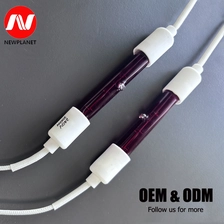 China 240v 200W Infrared Heating Tube for Livestock Heat Quartz Halogen Chicken Brooder Heat Lamp manufacturer