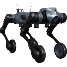 Cina Robot quadrupede con ruote per carichi pesanti YQ-D50W produttore