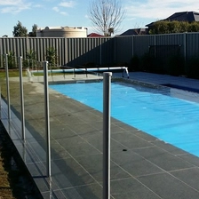 China Aluminum post and fittings for swimming pool or balcony manufacturer