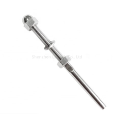 الصين كابل حديدي swage الخيوط مسمار التوتر نهاية تركيب محطة ل 1/8 "كابل الصانع