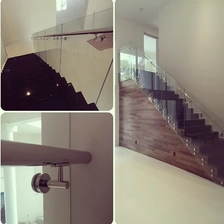 China China glass balustrade system , frameless glass balustrade manufacturer