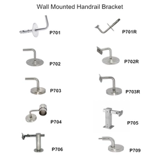 Chine Support de balustrade d'escalier extérieur personnalisé en acier inoxydable fabricant