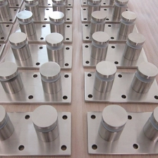 Chine Frameless Stainless Steel Balcony Railing Glass Standoff Pins Railing System fabricant