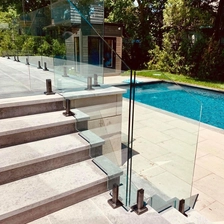 الصين Matt black stainless steel glass spigot or glass fencing use glass spigot الصانع
