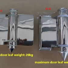 Chine Acier inoxydable 316 lourds verre porte à ressort charnières pour le verre de haut quanlity piscine clôture 30 kg fabricant