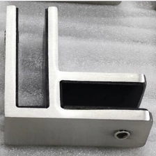 China Edelstahl Inox 90 Grad Glas an Glasklemmenhalterhalter für rahmenlose Glasgeländer Hersteller