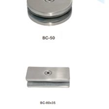 China Stainless steel round square glass clamps ISO9001 2008 Hersteller