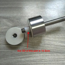 Chiny stainless steel glass standoff use for glass fence or producent