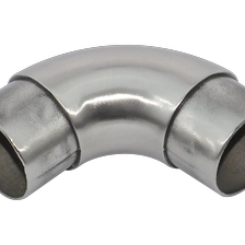 Chine raccord de tube en acier inoxydable, coude de main courante fabricant
