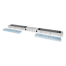 الصين ACM-Y280D فشل آمنة 12V / 24VDC LED الموقت 560kg / 1200lbs الباب المزدوج المغناطيسي قفل الصانع