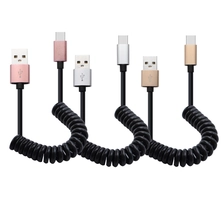 Cina 4 core nero usb c in grado di un maschio usb 2.0 versione schermo rame treccia cavo bobina tpu produttore