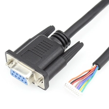 China 6FT angepasster D-Sub-Steckverbinder für DB-Kabel DB9-Kabel Buchse zu Stecker RS232-Serielles Computerkabel Hersteller