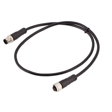 China M12 2-poliges männliches geformtes PVC-Kabel Hersteller