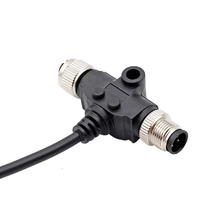 China M12-Buchse mit Kabel, M12-T-Stecker, M12-Verteilerkabel Hersteller