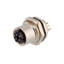 China M12 x Codierung 8-poliger gerader Leiterplattenstecker Hersteller