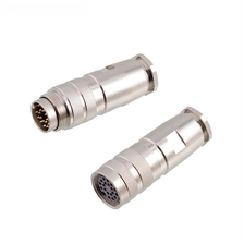 porcelana M16 2 3 4 5 6 7 8 12 14 16 19 Conector macho hembra de 24 pines fabricante
