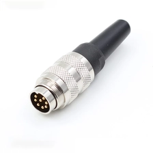 porcelana M16 Macho Hembra 2 3 4 5 6 7 8 12 14 16 19 Conector de 24 pines fabricante
